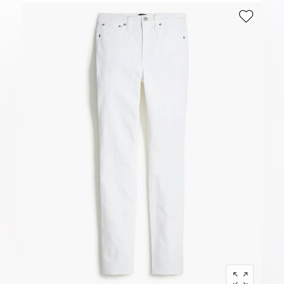 J. Crew Factory 10" high-rise skinny jean in signature stretch NWT Size 28 - Picture 4 of 13